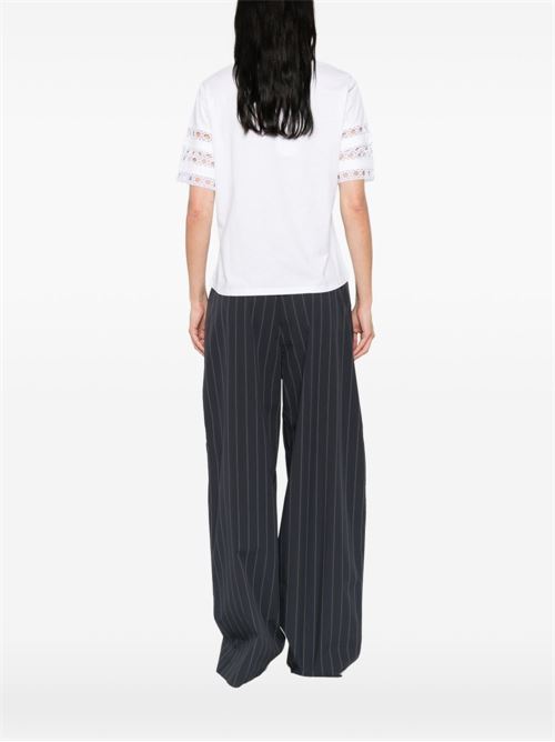 T-shirt donna maniche corte con ricamo EMME Marella | APE001